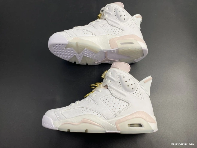 Bmlin shoes Gold Jordan Air (W) 6 DH9696-100 Retro Hoops 0812